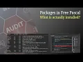 FreePascal Audit Log - What s Actually Installed