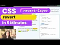 CSS Revert Revert-Layer Keywords