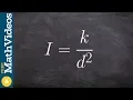Determine if a function is power function and what is the constant and power