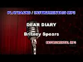 ♬ Playback / Instrumental Mp3 - DEAR DIARY - Britney Spears