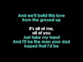DAN + SHAY From The Ground Up karaoke   | GOLDEN KARAOKE