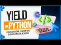 Yield em Python - Como Funciona Generators e Problemas de Memoria