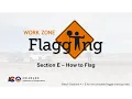 CDOT Flagger Training 2026 - Section E