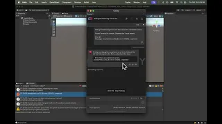 Debug Button - fix console errors in Unity with AI
