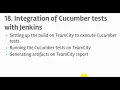 Lecture 18 Integration of Cucumber and Selenium tests with Jenkins server in Java
