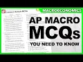 Questions you WILL see on your AP Macro exam