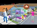 Download Lagu Yuta Mio Buat AQUARIUM AXOLOTL RAKSASA Di Atas Rumah 😱 |Sakura school simulator