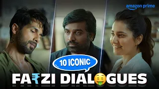 10 iconic dialogues from farzi shahid kapoor vijay sethupathi raashii khanna prime video india