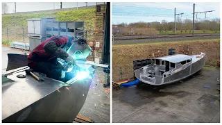 ⛵️ Simpler, Stronger, BETTER: Changing Our Aluminum Sailboat Design Ep.376