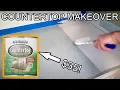 How to Paint Laminate Countertop with Rustoleum Coating Kitchen Remodel Series