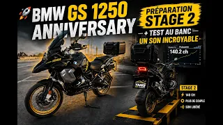 BMW GS 1250 Anniversary | 🔥Préparation Stage 2 + Test au Banc un Son Incroyable
