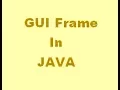 1-GUI Frame in Java important question for java interview