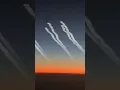 Download Lagu In the sky: Pilots spot Iranian missiles over Dubai.