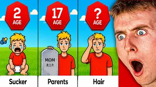 Worst Things To Lose At Each Age!