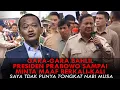 GARA-GARA BAHLIL, PRESIDEN PRABOWO SAMPAI MINTA MAAF BERKALI-KALI.SAYA TIDAK PUNYA TONGKAT NABI MUSA