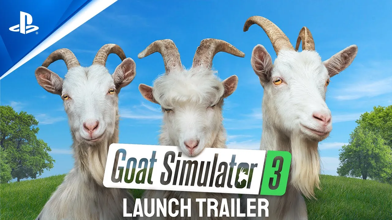 Goat Simulator 3 - Releasetrailer | PS5-games