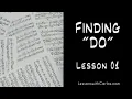 Lagu Finding “Do”, Lesson 01