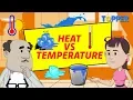 What s the difference between Heat and Temperature Class 7th Physics
