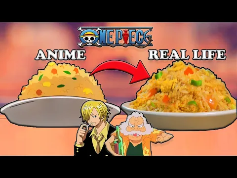 Download MP3 Sanji & BanBan's Fried Rice from One Piece - USING REAL LIFE ALL BLUE SALT!? - ワンピース