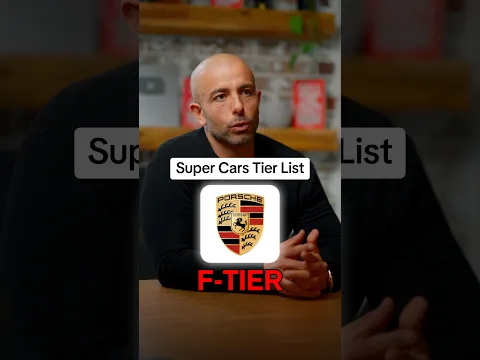 Ranking supercars on a tier list