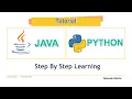 Java and Python Tutorial Hello World in Java Hello World in Python