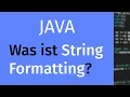 String Formatting in Java einfach erklart