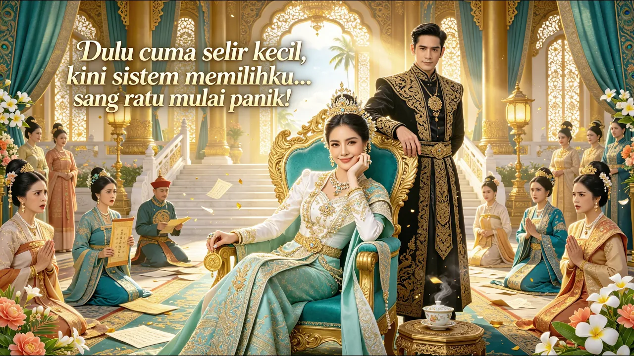 👑 Dulu cuma selir kecil, kini sistem memilihku… sang ratu mulai panik! poster