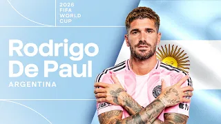 Best of Rodrigo de Paul From Inter Miami to Argentina World Cup Squad