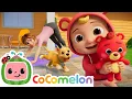 Teddy Bear Teddy Bear Yoga Class Mommy and Me CoComelon Nursery Rhymes and Kids Songs