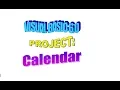 VISUAL BASIC 6 0 PROJECT CALENDAR