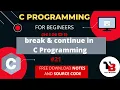 Break and Continue in C Programming Loop Control Statements in Hindi Tech Blooded