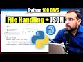 Python JSON File Handling Python 100 Days SERIS