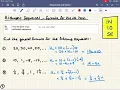 Arithmetic Sequences - Sequences and Series 2
