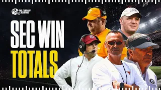 SEC Win Totals Who Is Going Over Who Is Going Under