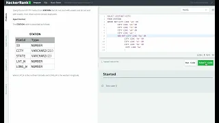 Hackerrank SQL Solution Basic SQL - Weather Observation Station 12