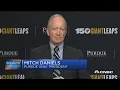 Purdue University President Mitch Daniels weighs in on the college admissions scandal
