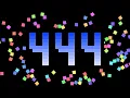 444 Seconds Pixels Explode Timer