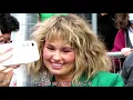 Actress Debby RYAN taking a selfie w/ an BTS 방탄소년단 ARMY (Jungkook Fan) @ L'Oreal Show in Paris 2021
