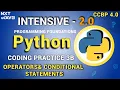 Operators Conditional statements coding practice-3b Answers Python INTENSIVE 2 0 NxtWave CCBP 4 0