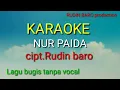 Download Lagu KARAOKE NUR PAIDA | cipt.rudin baro |