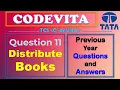 TCS Codevita Problem 11 Distribute Books Codevita Previous Year Questions With Solutions Python