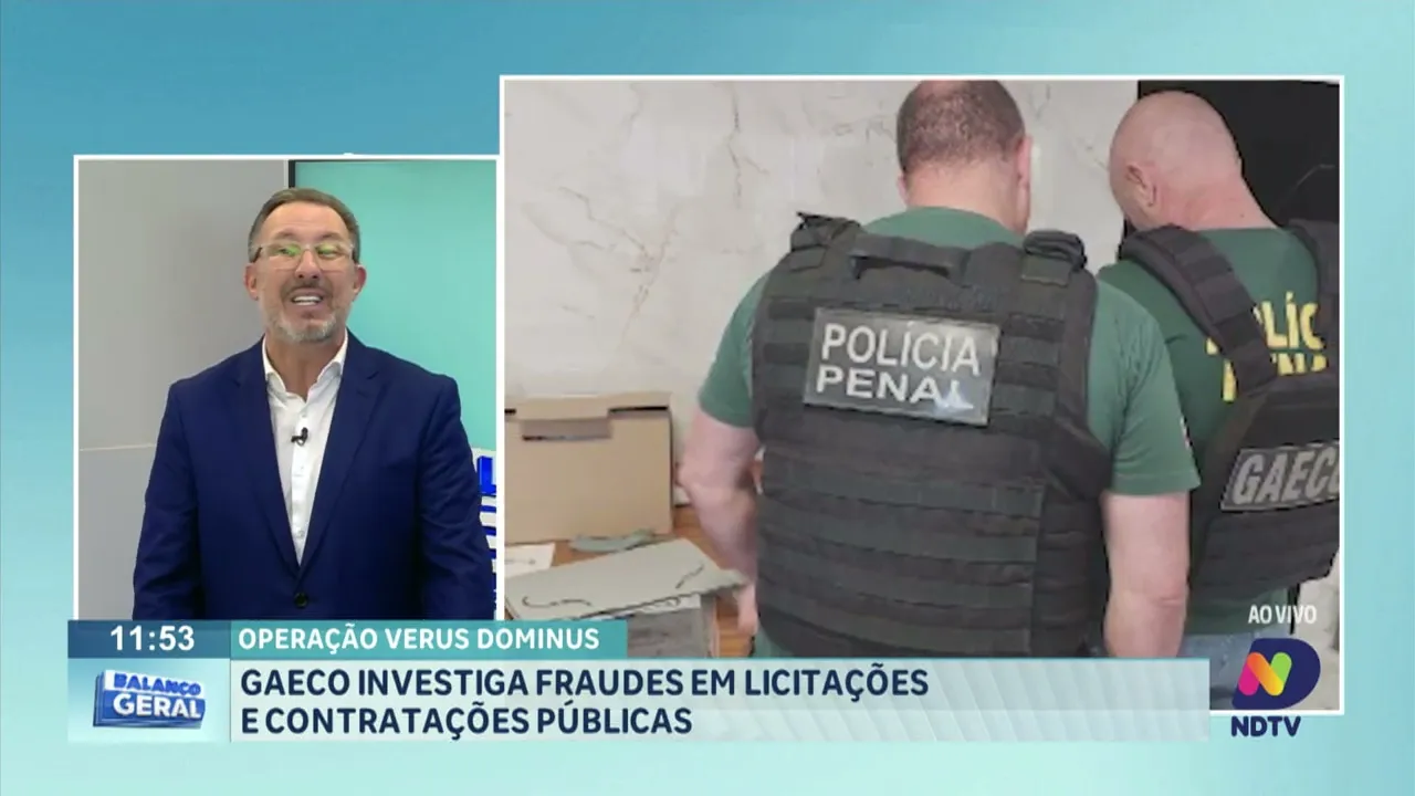 Gaeco investiga fraudes em licitações públicas