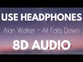 Download Lagu Alan Walker - All Falls Down (8D AUDIO) (Feat. Noah Cyrus \u0026 Digital Farm Animals)