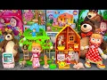 Download Lagu Satisfying with Unboxing Cute Masha and The Bear Barbie Bedroom Collection, Ferris Wheel 🐻Review Toy