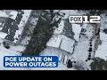 PGE gives update on Portland-area power outages