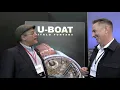 Talking about U-Boat watches at Watchtime Dusseldorf