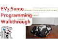 EV3 Sumo Robot Programming Walkthrough - K3MOSAB3