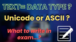 String Data Type in Python Explained Simply Unicode Vs ASCII