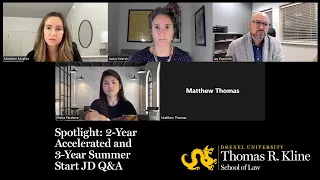 Spotlight 2-Year Accelerated JD and 3-Year Summer Start JD Q A