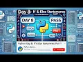 Python Day 8 Control Statements Part 1 75-Day Coding Challenge